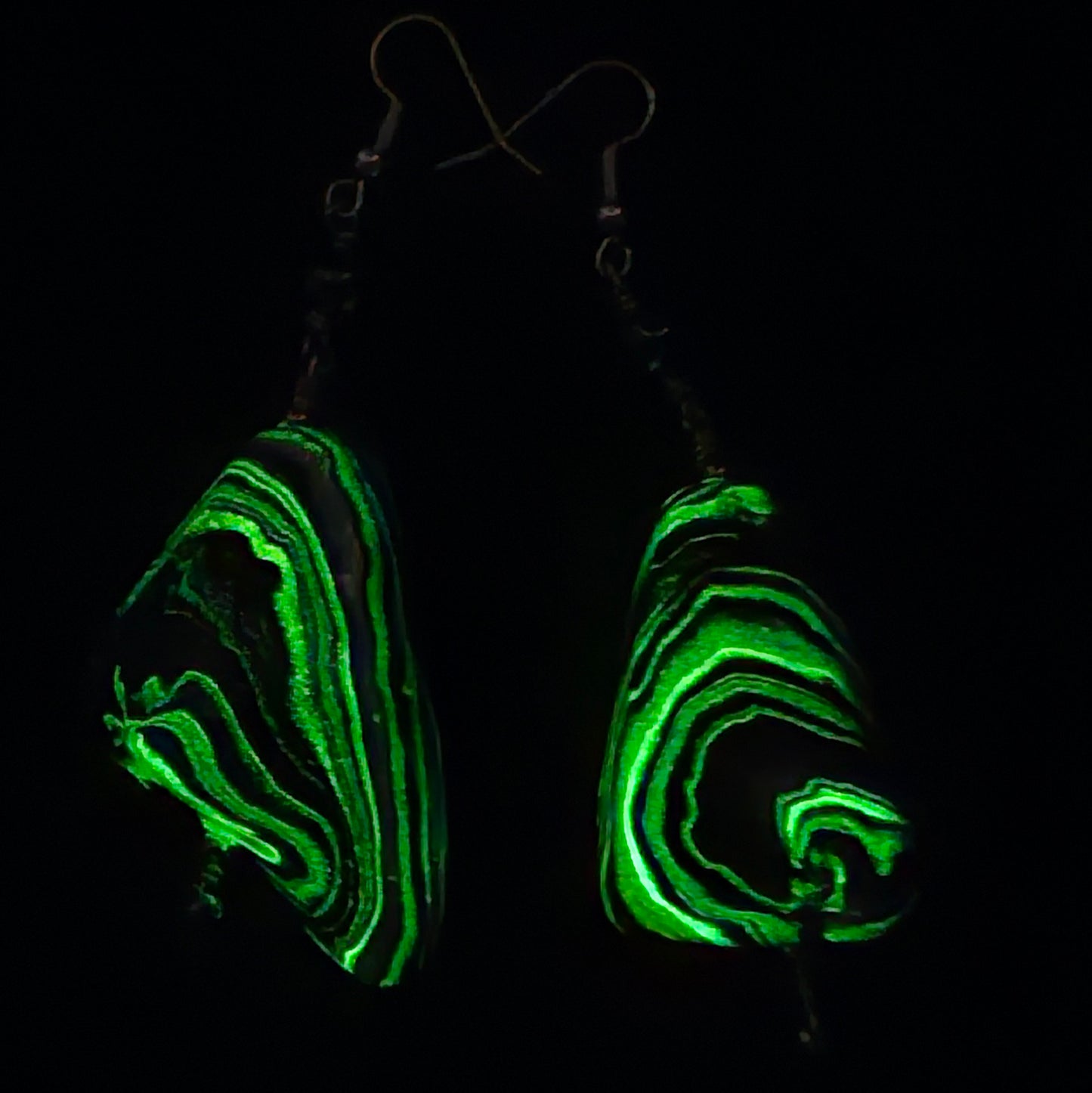 Vegan Rock Earrings