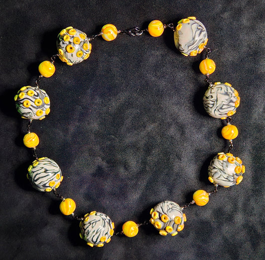 Citrus Safari Cephalopod Chunky Choker