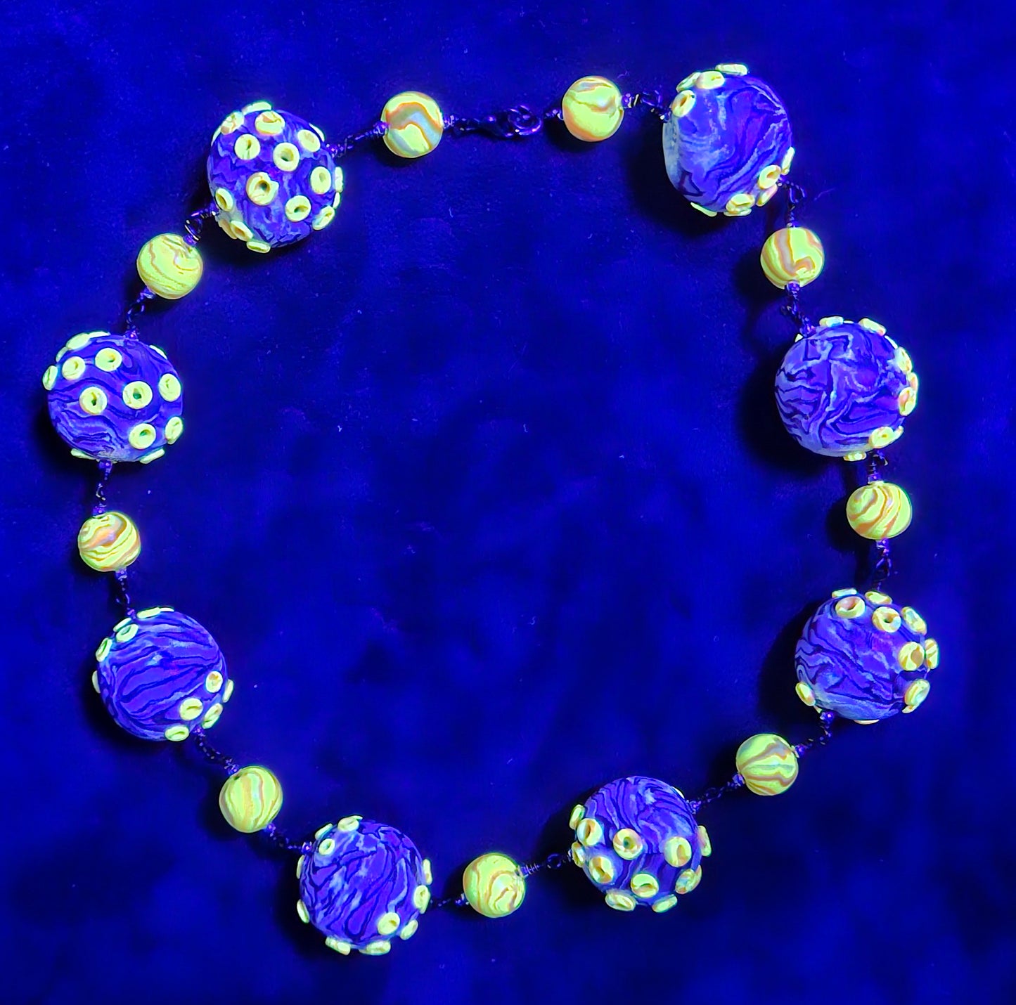 Citrus Safari Cephalopod Chunky Choker