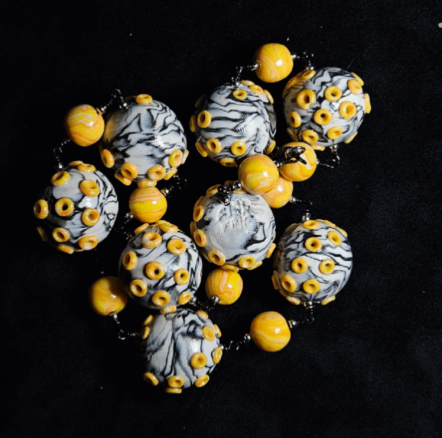 Citrus Safari Cephalopod Chunky Choker