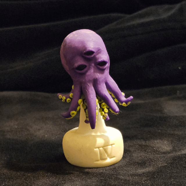 Cthulu Head - GAH - W1D4