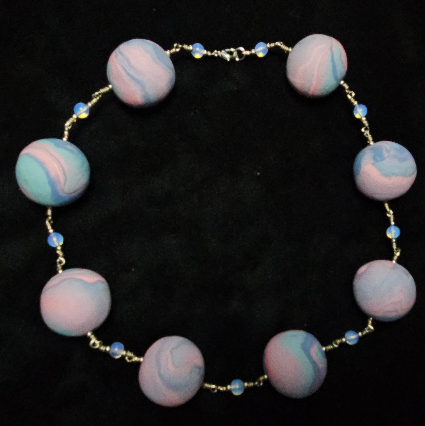 6 am on a Mid-July Monday Chunky Short Bead Collar