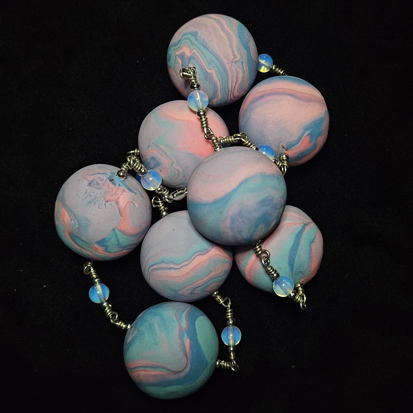 6 am on a Mid-July Monday Chunky Short Bead Collar