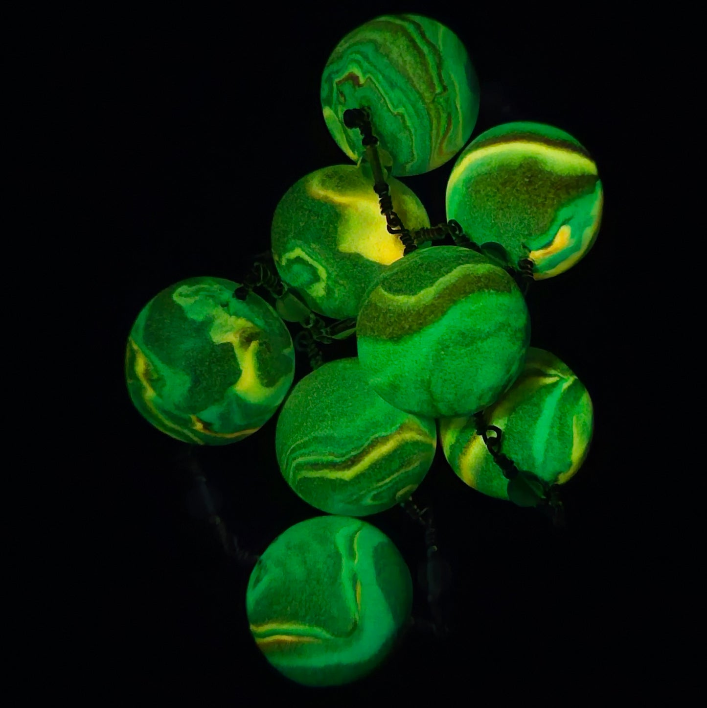 6 am on a Mid-July Monday Chunky Short Bead Collar