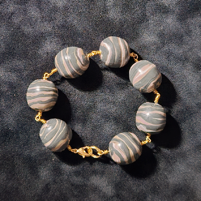 Ghost Swirls Bracelet