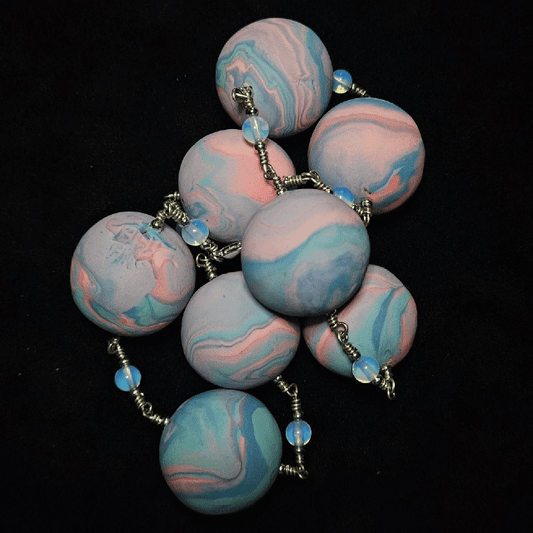 6 am on a Mid-July Monday Chunky Short Bead Collar