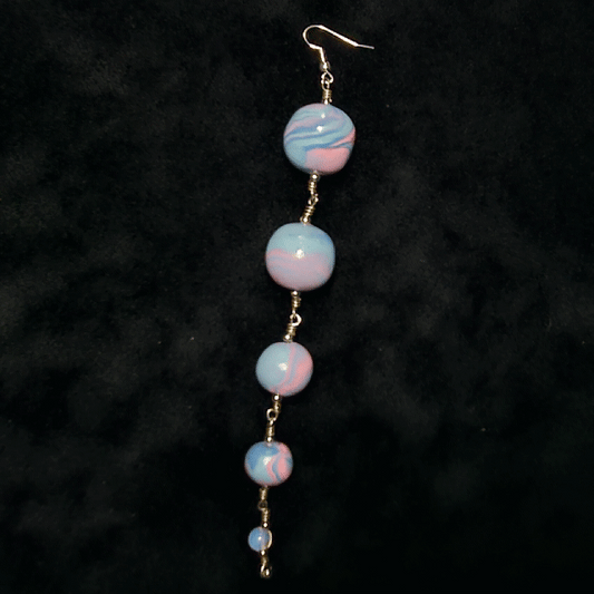 6am on a Mid-July Monday Dangle Bead Chain Single Earring