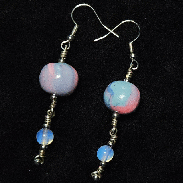 Sherbert Nibbles with Opalite Earrings