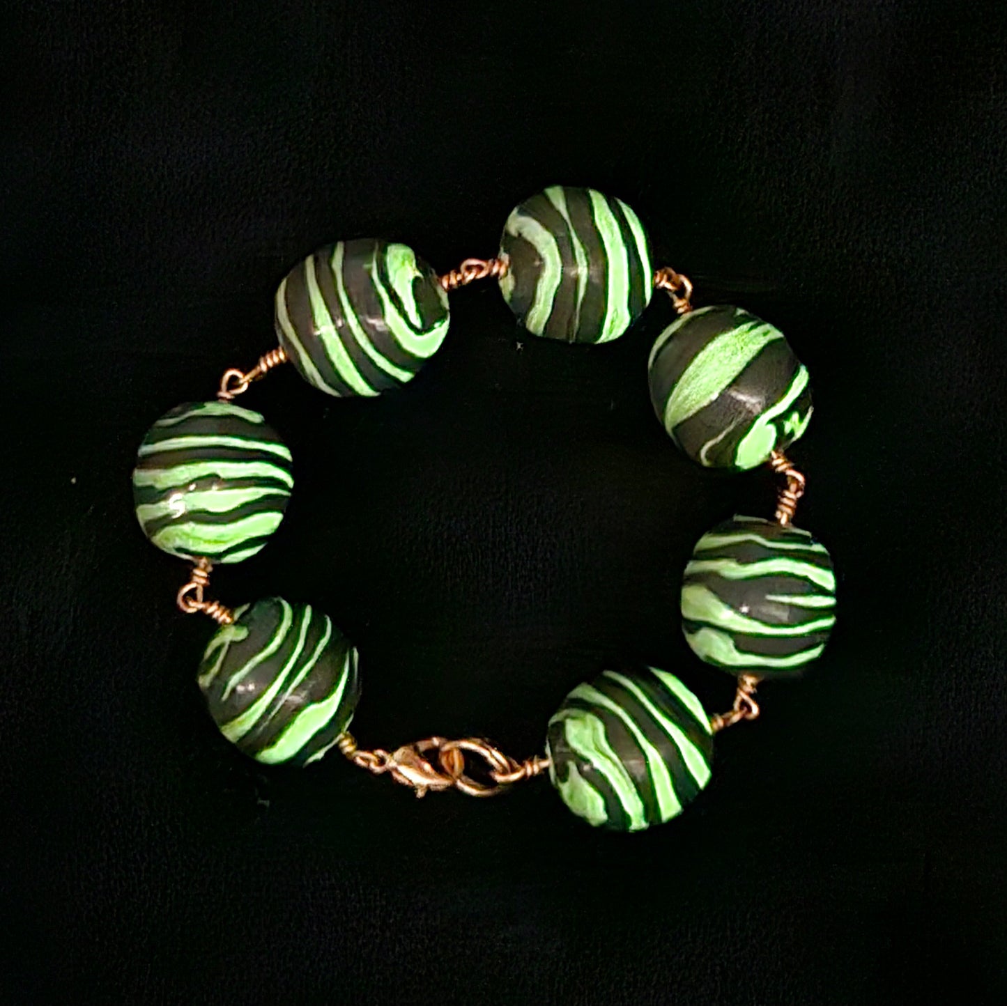 Ghost Swirls Bracelet