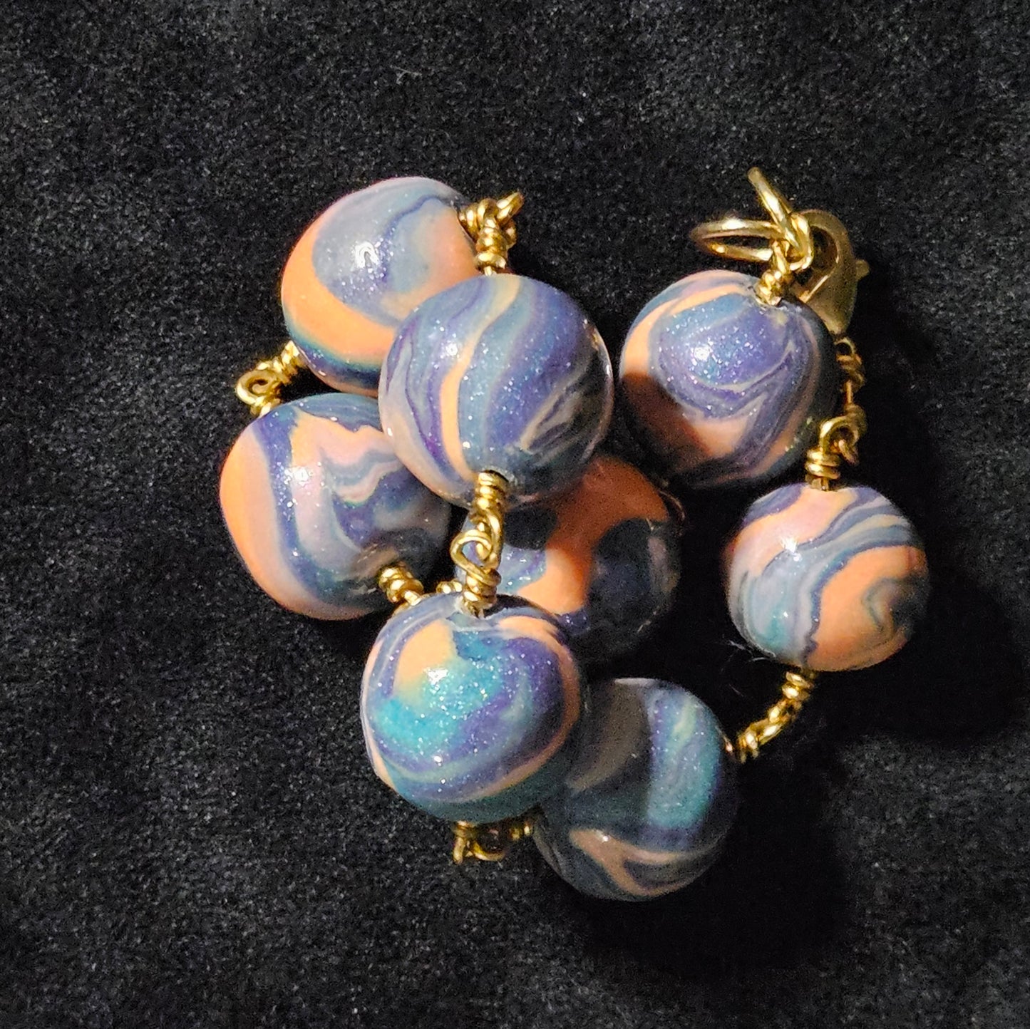 Sunset Sherbert Shimmer Bracelet