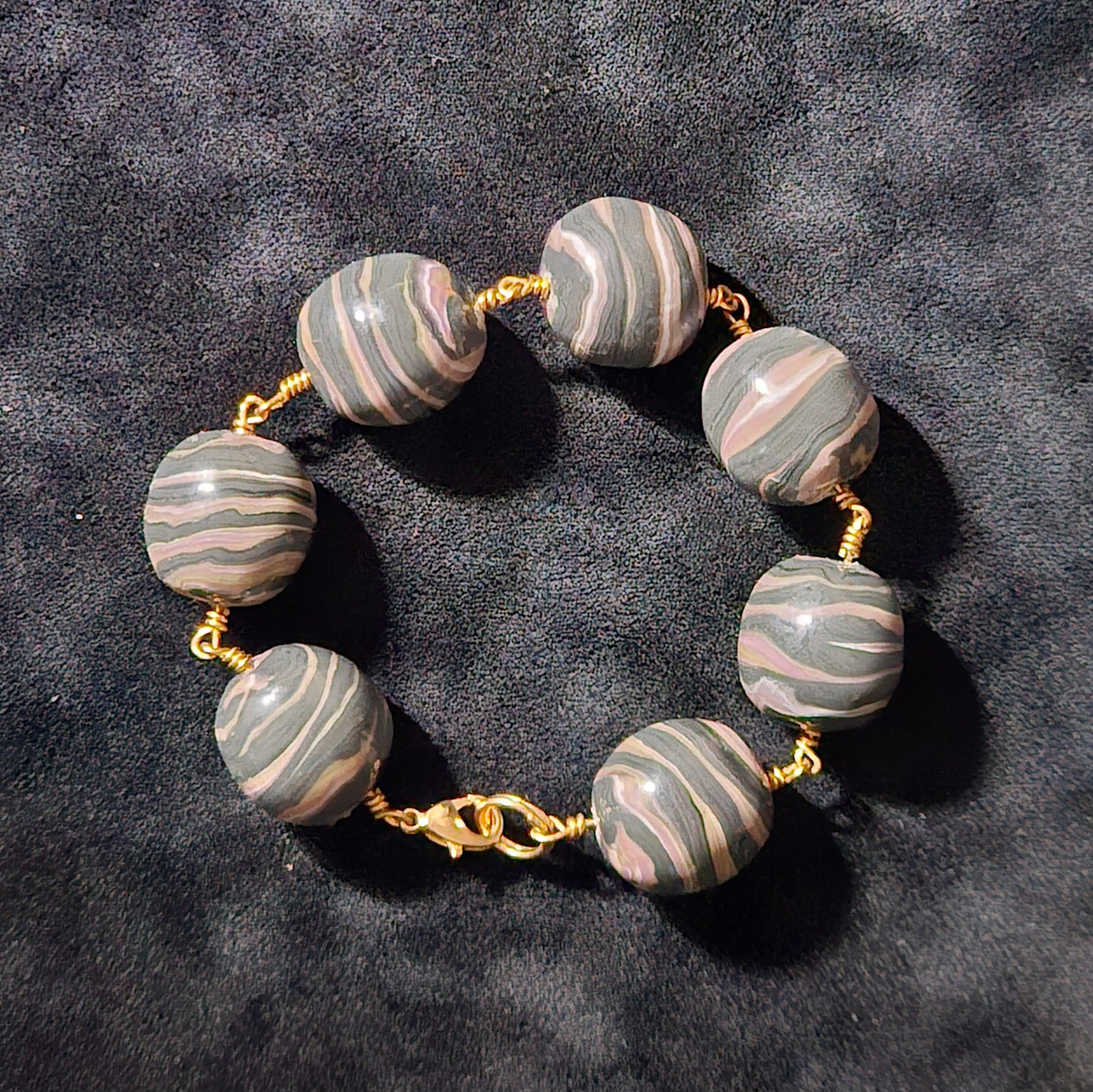 Ghost Swirls Bracelet